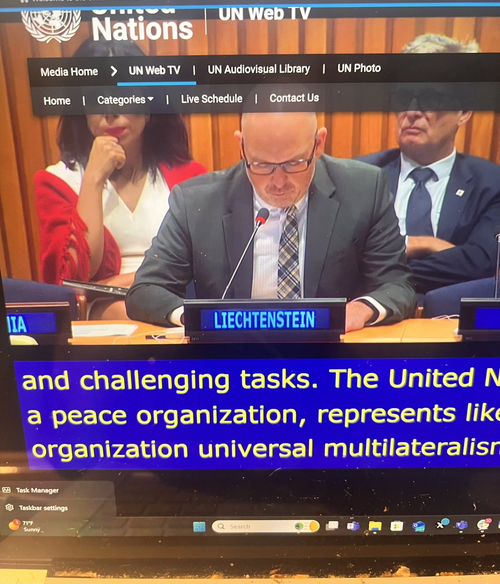 c4unwn's tweet image. Now in #Interactive Dialogue in #TrusteeshipCouncil: @LiechtensteinUN calls for removal of the #vetopower