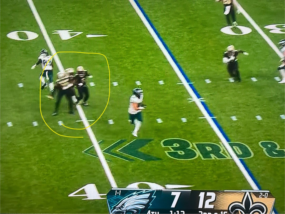 The lucky play that saved Nick Sirianni’s job. #Eagles