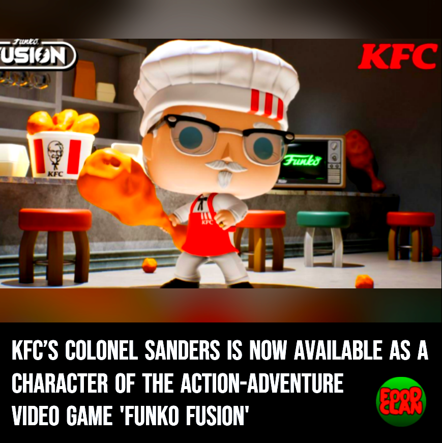 jointhefoodclan's tweet image. #FunkoFusion has a Colonel Sanders character available for #KFC Rewards members.