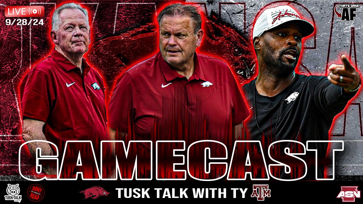 Dankbroyles's tweet image. It’s officially #Aggiehateweek Be sure to tune in to our #GameCompanion with @TuskTalkTy this week. 2:15pm CST.