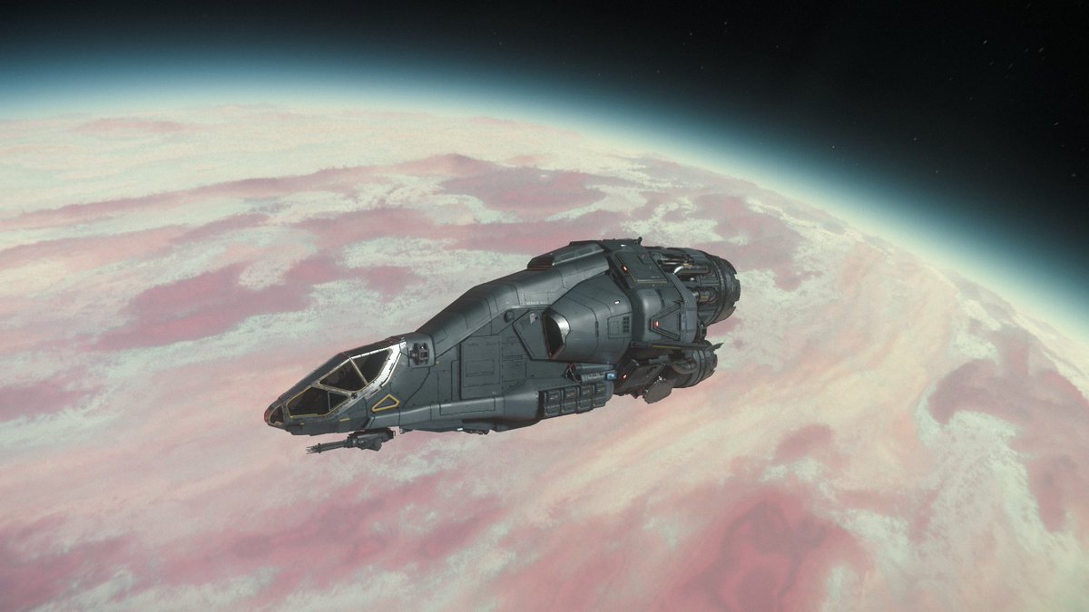 DarisanHurston's tweet photo. Hey @JimiCroker .. look at my Sexy Fast ride!!  #StarCitizen #TGWS https://t.co/WUjt6Tlic7