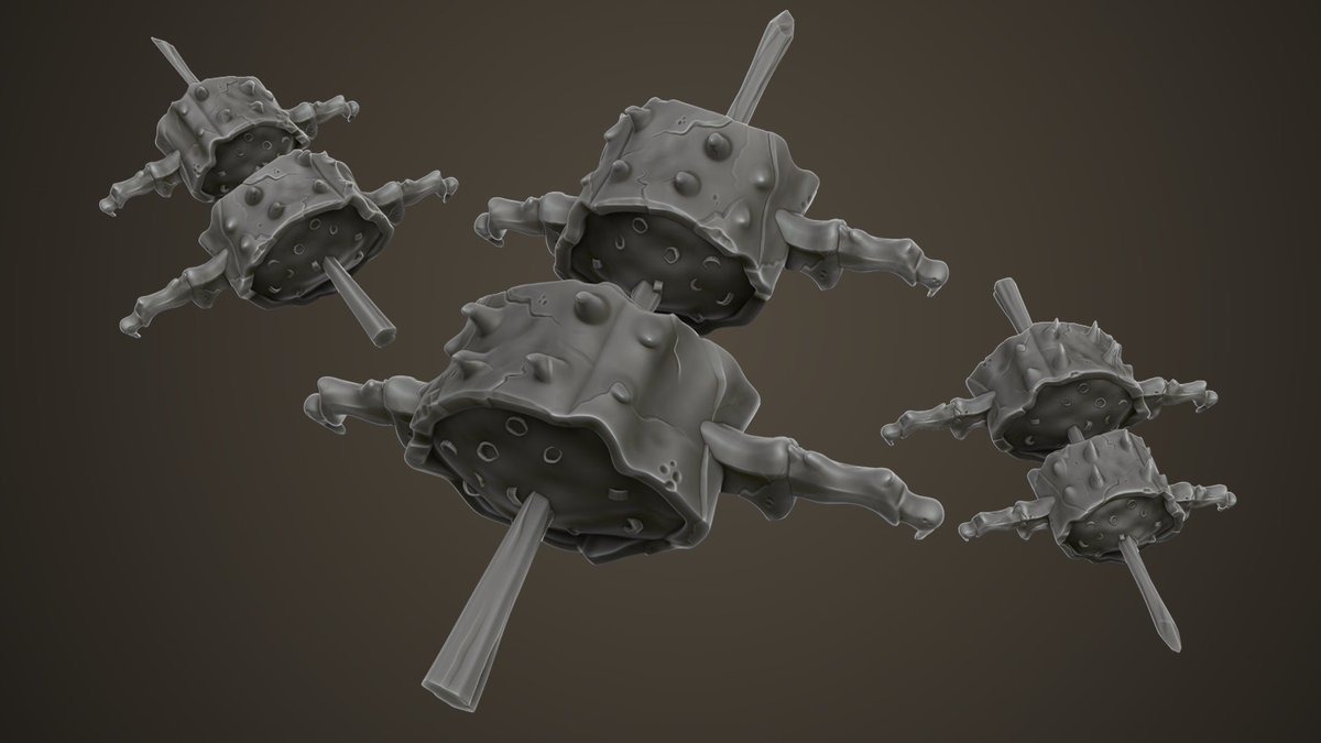 Some food for the kebab !
No monsters were harmed in the process.