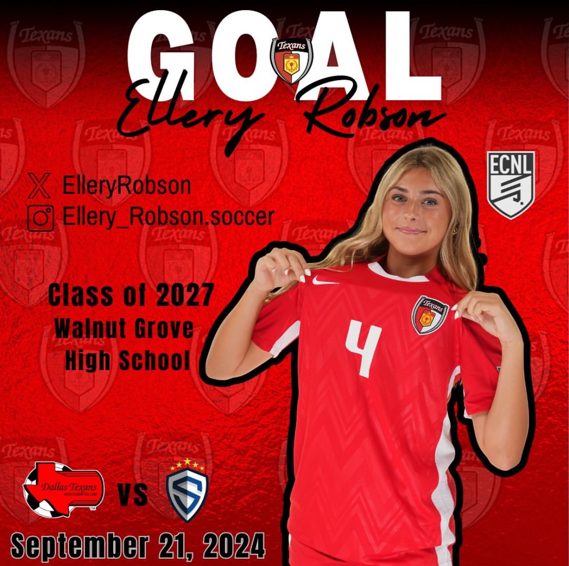 League game vs Sting Black yesterday! The score was 3-2 and I got the game winning goal!

<a href="/PrepSoccer/">Prep Soccer ⚽️</a> <a href="/PrepSoccerTX/">Prep Soccer Texas</a> <a href="/Texans09gECNL/">Dallas Texans 09G ECNL</a> <a href="/ImYouthSoccer/">ECNL/GA/Recruiting/College Soccer</a> <a href="/ImCollegeSoccer/">College Soccer Truth ™</a> <a href="/PrepSoccerTX/">Prep Soccer Texas</a> <a href="/TheSoccerWire/">SoccerWire</a> <a href="/ECNLgirls/">ECNL Girls</a> <a href="/TheECNL/">The ECNL</a>