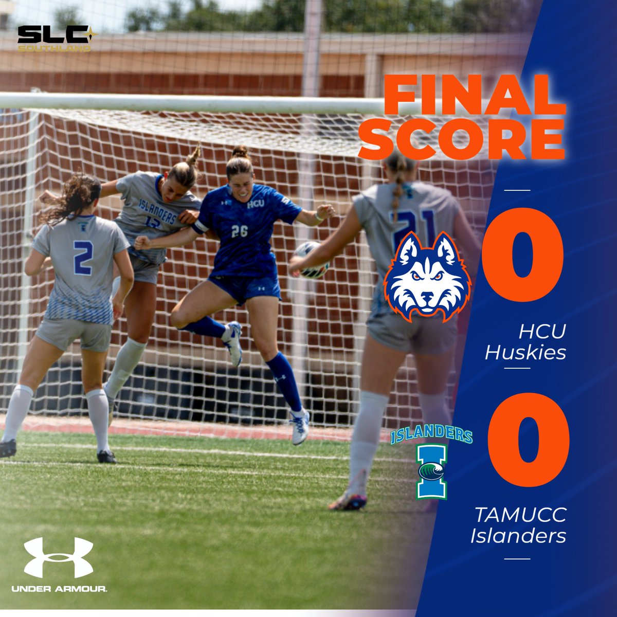 HCU Athletics (@hcuathletics) on Twitter photo And that's a 0-0 draw for <a href="/HCUWSoccer/">HCU Women's Soccer</a> in the Huskies' SLC opener on the road at Texas A&M-Corpus Christi
#DawgsUp And that's a 0-0 draw for <a href="/HCUWSoccer/">HCU Women's Soccer</a> in the Huskies' SLC opener on the road at Texas A&M-Corpus Christi
#DawgsUp