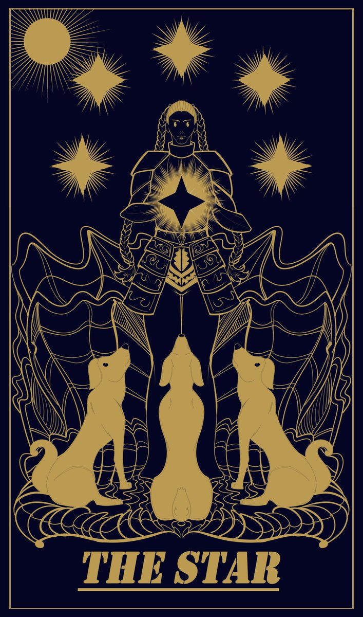 The Star from the D&amp;D tarot set!