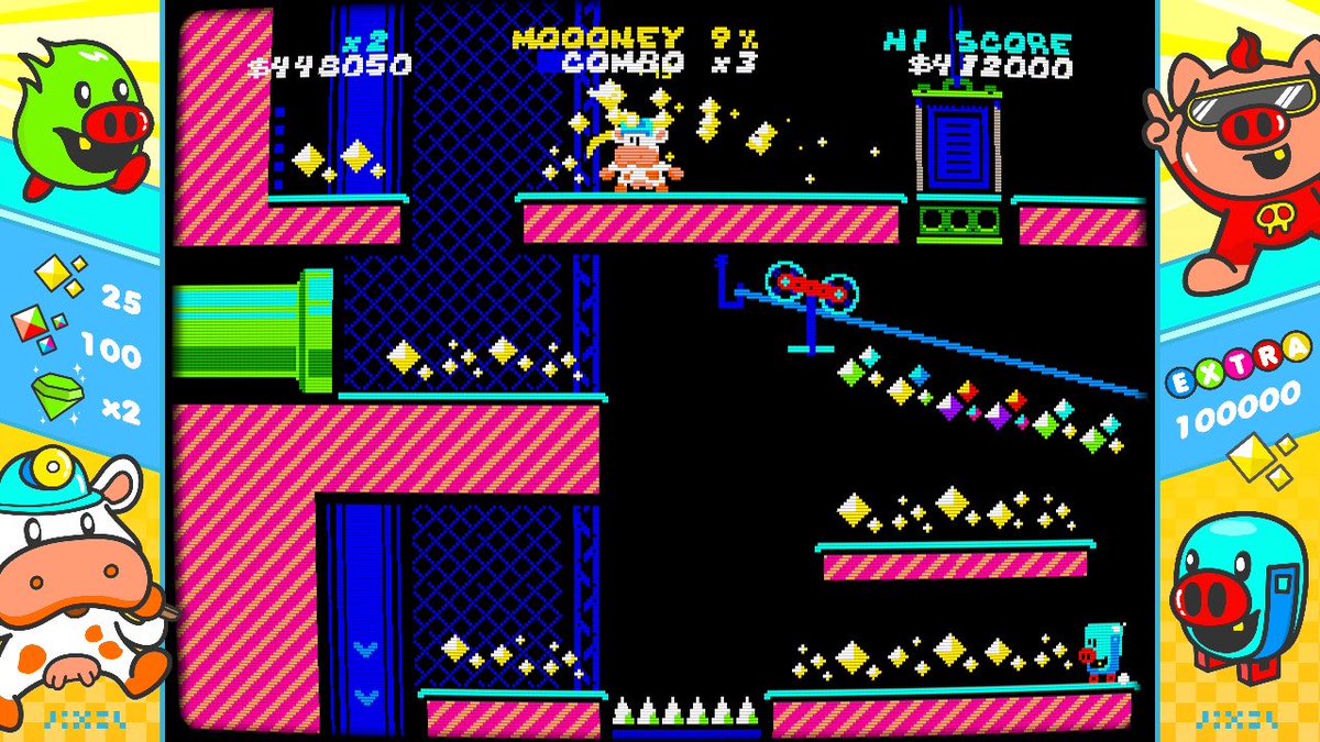 <a href="/pixelgames/">pixel games SARL-S | Donut Dodo FANTASTICO</a> Cash Cow DX is out on 26/9/24 from <a href="/FlynnsArcades/">🎮Flynn's Arcade 🎮</a>. The team behind the legendary Donut Dodo have done it again with another fast, fun arcade classic!

Another challenging game that’ll keep you coming back for more!