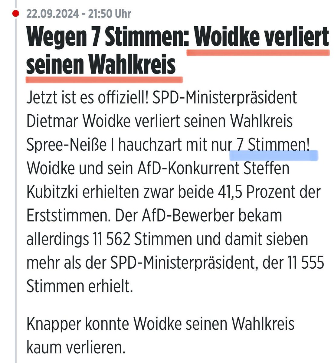 Zu früh gefeiert. 

Ciaoi. 

#Brandenburgwahl2024