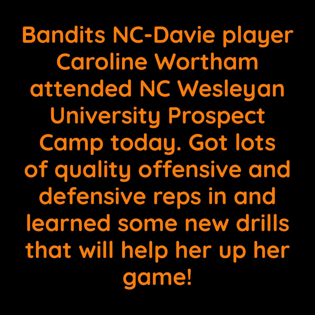 CC_Davie_'s tweet photo. @NC_Wesleyan_SB @SheriffGary453 @HeavyD2222 @Phelpsbanditsnc https://t.co/bBm1aS9m7v