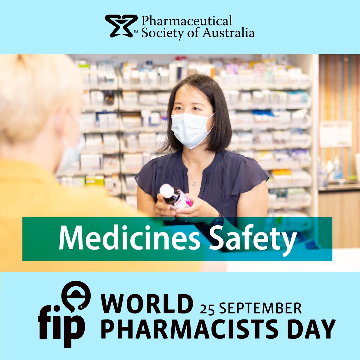 As we approach World Pharmacists Day on September, we celebrate the vital role of pharmacists in advancing medicines safety! Let's empower our pharmacists to reduce risks and minimise harm, ensuring safer practices for all. Together, we can make a difference! #WorldPharmacistsDay