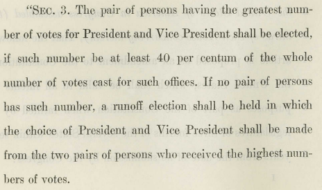 greggiroux's tweet image. 55 years ago this month, the US House voted 338-70 for a constitutional amendment to abolish the Electoral College and switch to direct popular vote election (w/ 40% needed to win and avoid top 2 runoff)
govtrack.us/congress/votes… (D 184-44, R 154-26). Died in Senate.
