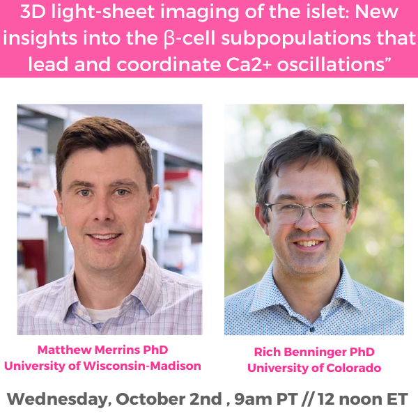 the(sugar)science (@thesugarscience) on Twitter photo Wednesday! - 9 am PT//12 pm ET
📢: us02web.zoom.us/meeting/regist…
<a href="/DiabetesnPOD/">nPOD Diabetes</a> <a href="/ULBCDiabRes/">ULB Center for Diabetes Research</a> <a href="/AMP_CMDKP/">Common Metabolic Diseases Knowledge Portal</a>
<a href="/ufdiabetes/">UF Diabetes Institute</a> <a href="/IUSweetTweets/">Center for Diabetes and Metabolic Diseases</a> @T1D_researcher
<a href="/PennIDOM/">Penn IDOM</a> <a href="/DiabResearch/">Deutsches Zentrum für Diabetesforschung (DZD)</a> <a href="/Diabetes_DRI/">Diabetes Research Institute Foundation</a>
<a href="/StanfordDRC/">Stanford Diabetes Research</a> <a href="/BCDiabResNet/">BC Diabetes Research Network</a> <a href="/T1D_TrialNet/">Type 1 Diabetes TrialNet</a>
<a href="/JoslinDiabetes/">Joslin Diabetes Center</a> <a href="/Bruskolab/">Todd M. Brusko</a> <a href="/merrinslab/">Matthew Merrins</a> <a href="/BennyScience/">Richard Benninger</a> Wednesday! - 9 am PT//12 pm ET
📢: us02web.zoom.us/meeting/regist…
<a href="/DiabetesnPOD/">nPOD Diabetes</a> <a href="/ULBCDiabRes/">ULB Center for Diabetes Research</a> <a href="/AMP_CMDKP/">Common Metabolic Diseases Knowledge Portal</a>
<a href="/ufdiabetes/">UF Diabetes Institute</a> <a href="/IUSweetTweets/">Center for Diabetes and Metabolic Diseases</a> @T1D_researcher
<a href="/PennIDOM/">Penn IDOM</a> <a href="/DiabResearch/">Deutsches Zentrum für Diabetesforschung (DZD)</a> <a href="/Diabetes_DRI/">Diabetes Research Institute Foundation</a>
<a href="/StanfordDRC/">Stanford Diabetes Research</a> <a href="/BCDiabResNet/">BC Diabetes Research Network</a> <a href="/T1D_TrialNet/">Type 1 Diabetes TrialNet</a>
<a href="/JoslinDiabetes/">Joslin Diabetes Center</a> <a href="/Bruskolab/">Todd M. Brusko</a> <a href="/merrinslab/">Matthew Merrins</a> <a href="/BennyScience/">Richard Benninger</a>