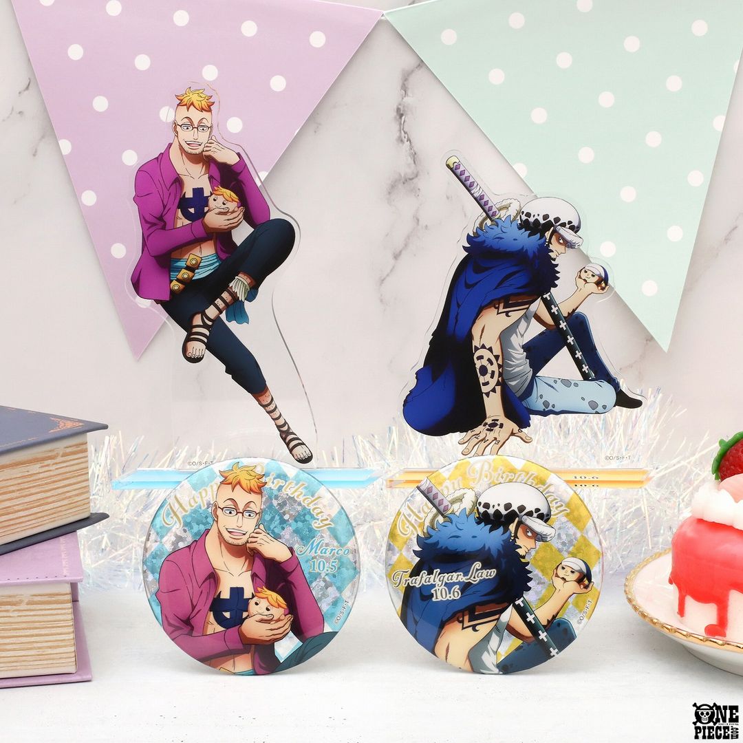 麦わらストア の 10月のバースデーグッズ公開！ 10月生まれのマルコ