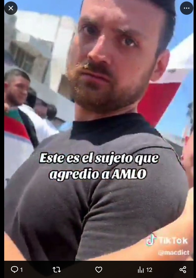 mayopaco's tweet photo. @SoyChairini Se está aclarando que no es el agresor, qué es èste: https://t.co/1YYodVMCPH