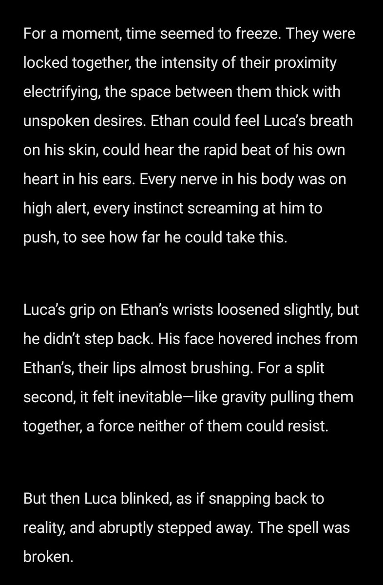 aigodaddy's tweet photo. Title: Beneath the Armor
Genre: Boy Love (BL), Romance, Contemporary

Chapter 3 (3/3)

#justforfun #boylove #webnovel https://t.co/NWlIFZljzG