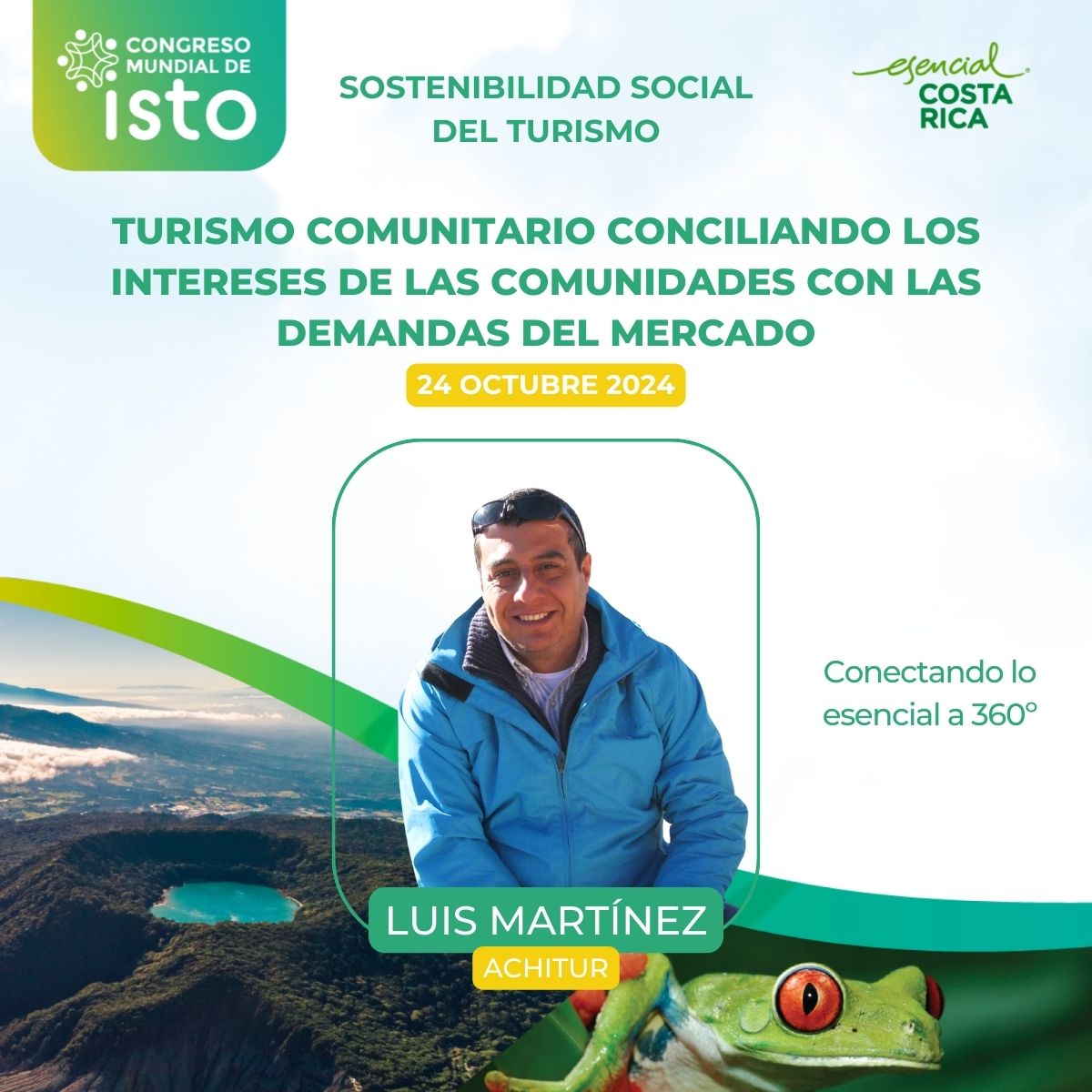 El próximo 24 de octubre, nuestro Gerente, señor Luis Martínez Figueroa, estará exponiendo en el Congreso Mundial de la <a href="/OITSISTO/">ISTO</a> en la ciudad de San José, Costa Rica. Pronto estaremos compartiendo más información.