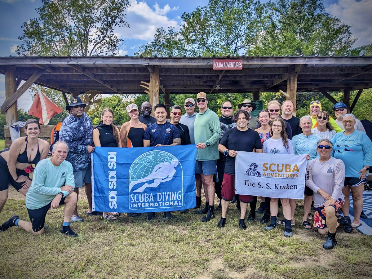 An incredible day at The Scuba Ranch training new divers and rescued divers! Come train with us! <a href="/SDIdivers/">SDI Divers</a> #sdidivers  #rescuediver #scubadiver #scuba
