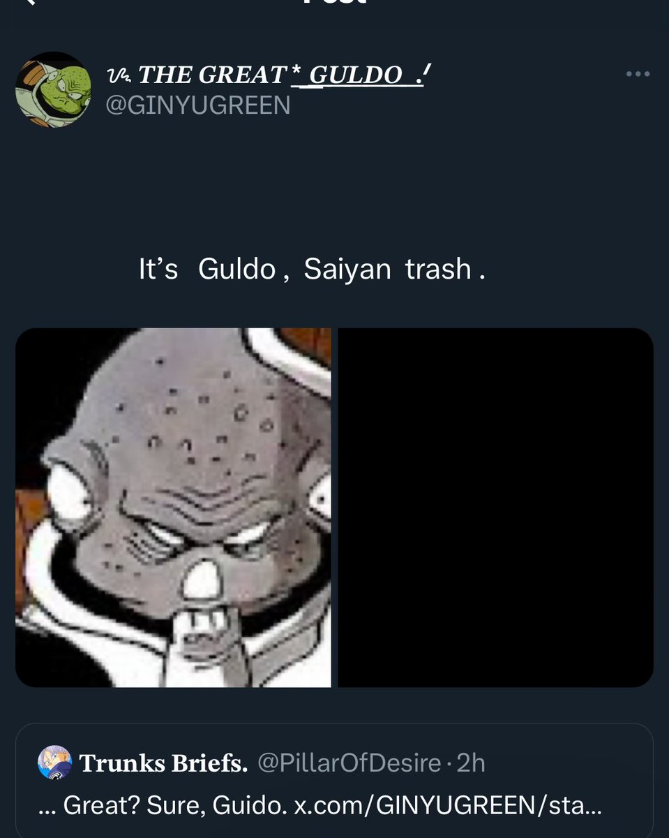 [ smacks lips ] oh, that’s racism. And to The Drink, no less. I see.