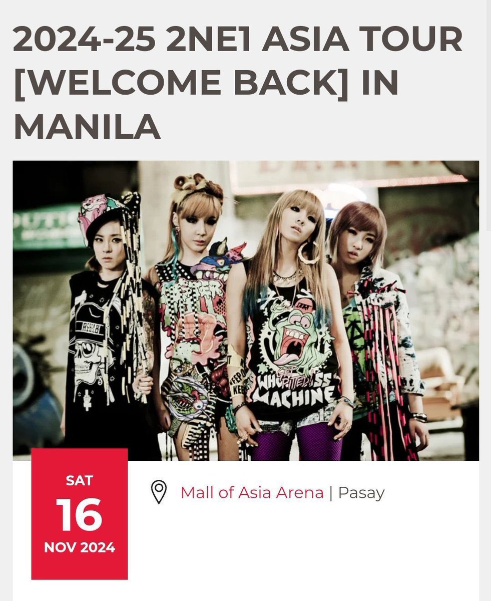 tpwk317's tweet photo. [ wts lfb ph filo concert ticket assist ]

Ticketing Assistance for 2NE1 in Manila✨

➥low to no online QN
➥will use buyer’s account
➥minimal assistance fee
➥self checkout

📌Check pinned for proofs

#2NE1WELCOMEBACKinMANILA #2NE1 https://t.co/9JSdEZ3TjV