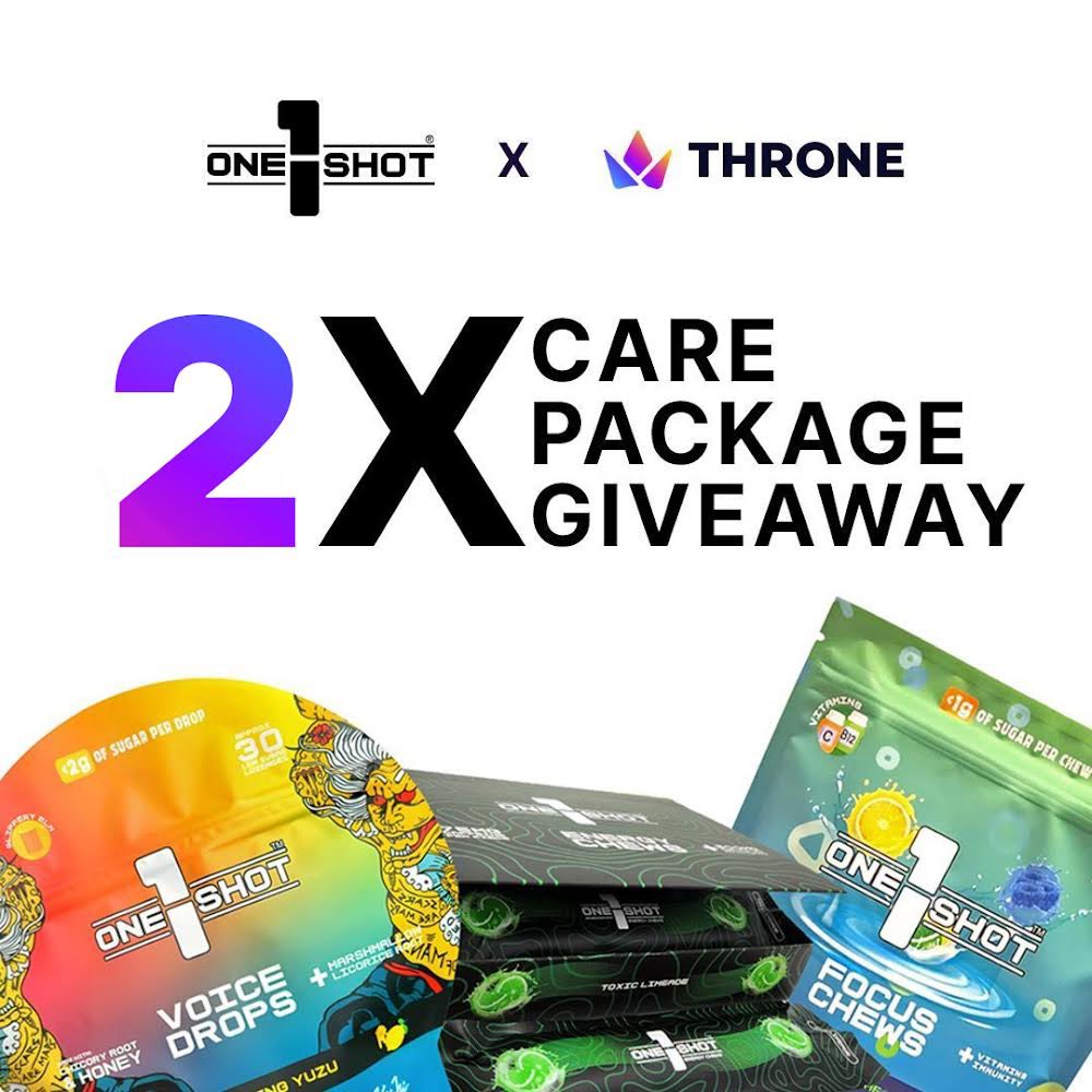 📢 2x Care Package Givewaway

👾We’re bringing another piece of TwitchCon to you! Giving away 2 OneShot care packages! 

To Enter
FOLLOW @ @1ShotEnergy  + LIKE + RT + Reply✅

⏱You have 24Hrs