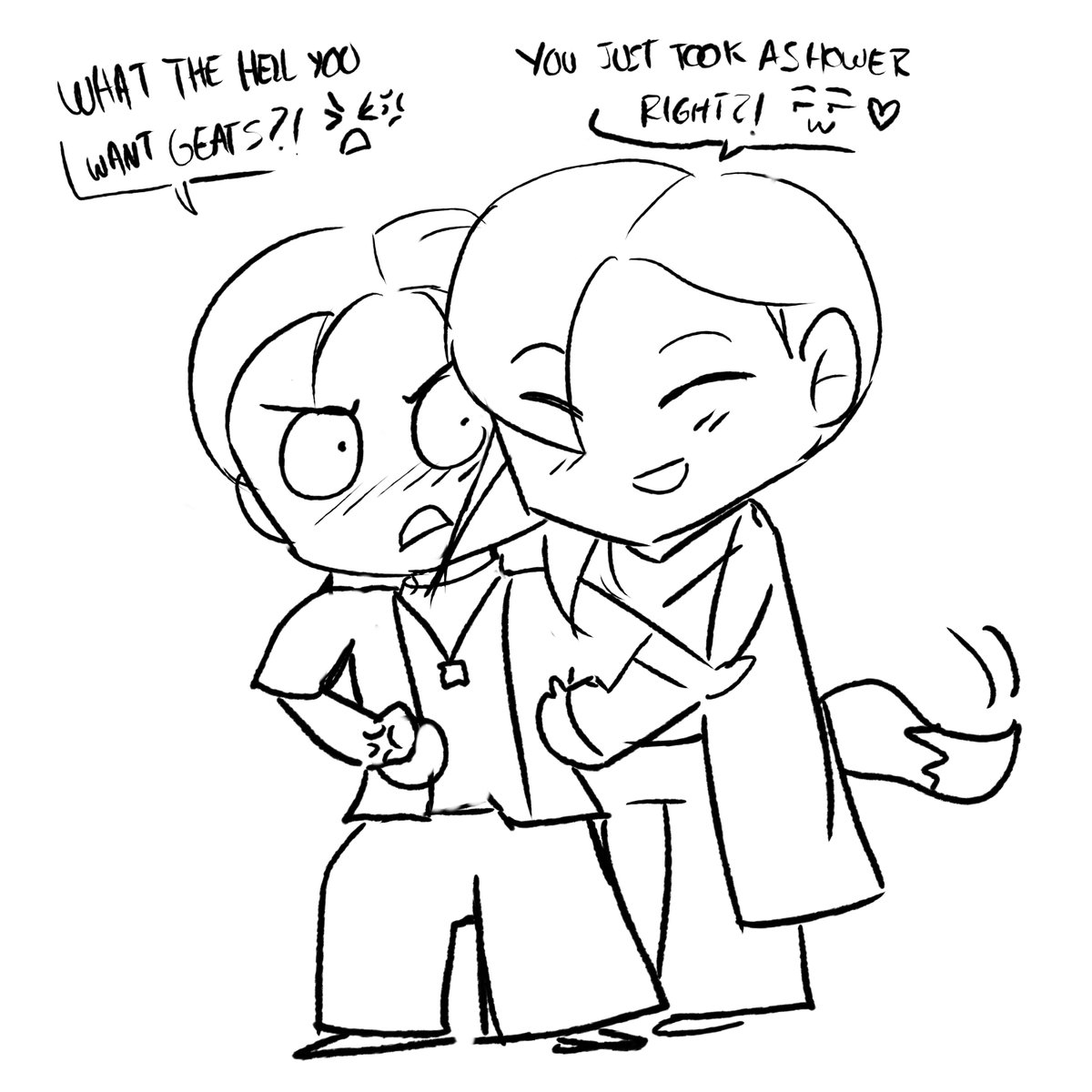 KERUdibuja's tweet photo. The 🦊 likes the smell of 🐮 cheap shampoo.
1/2
#thiswasfunnierinmyhead #minicomicidea #AceAzu #AceMichi #mydoodles https://t.co/P11lrgW8qn