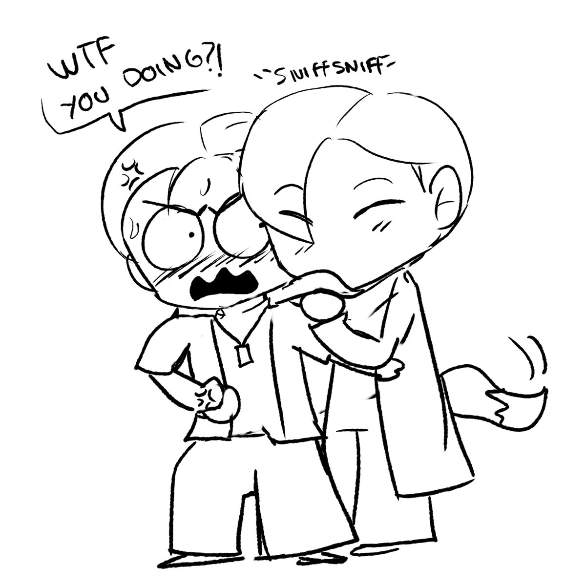KERUdibuja's tweet photo. The 🦊 likes the smell of 🐮 cheap shampoo.
1/2
#thiswasfunnierinmyhead #minicomicidea #AceAzu #AceMichi #mydoodles https://t.co/P11lrgW8qn