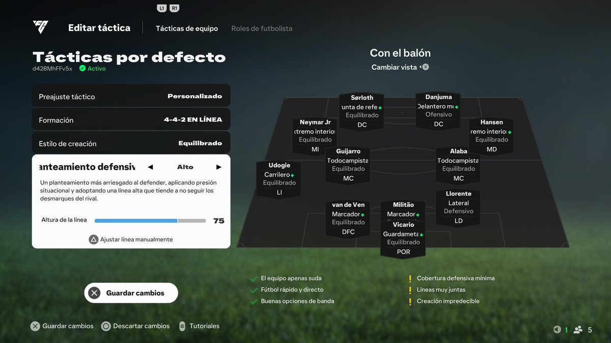 mariomendeez__'s tweet photo. 👨‍🏫 TÁCTICAS DE LA 4-4-2 

‼️NO son las MÁS META, pero SI las que A MÍ me han funcionado.

🤝🏼Es una táctica equilibrada y bastante ‘normal’ que puede utilizar cualquier usuario.

🔥Compacta en defensa y atacando con 4 delanteros más los 2 mc que se suman.

Se agradece apoyo ❤️+🔄 https://t.co/VUtKN0klS7