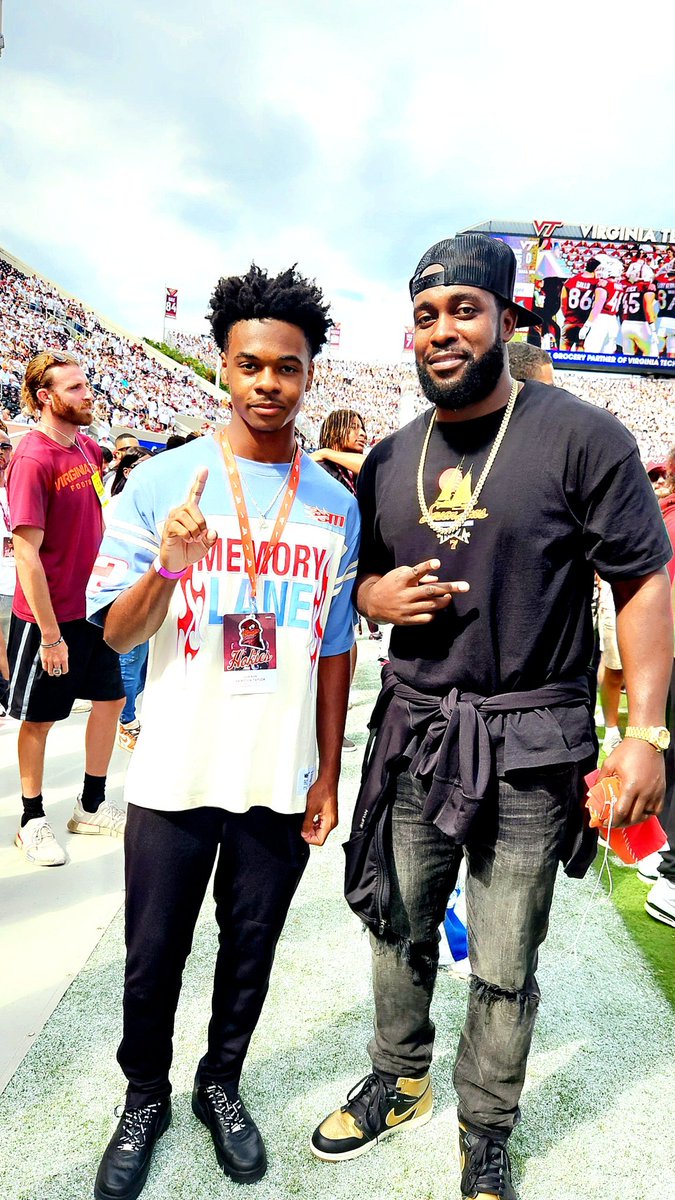 Cameron Zoom Hairston-Taylor (@taylormadeong) on Twitter photo I was back at <a href="/HokiesFB/">Virginia Tech Football</a> again this weekend, vs Rutgers, and I got a chance to meet <a href="/KamChancellor/">Kameron Chancellor</a> a Hokies and Seahawks GREAT! I'd like to thank <a href="/CoachPryVT/">Brent Pry</a> <a href="/CoachdjCheetah/">Derek Jones</a> @VTRecruiting25 and <a href="/VTScoop247/">VTScoop247</a> for inviting me and my dad. Much love and respect❗️ I was back at <a href="/HokiesFB/">Virginia Tech Football</a> again this weekend, vs Rutgers, and I got a chance to meet <a href="/KamChancellor/">Kameron Chancellor</a> a Hokies and Seahawks GREAT! I'd like to thank <a href="/CoachPryVT/">Brent Pry</a> <a href="/CoachdjCheetah/">Derek Jones</a> @VTRecruiting25 and <a href="/VTScoop247/">VTScoop247</a> for inviting me and my dad. Much love and respect❗️