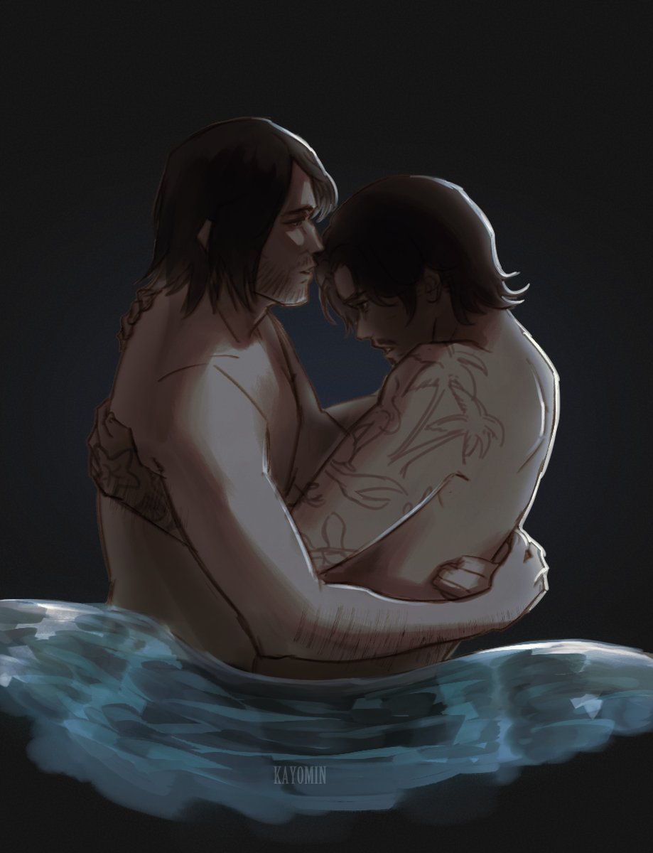 pastasofa's tweet photo. jovier Washed Up fic fanart https://t.co/yCZ9VXa13e