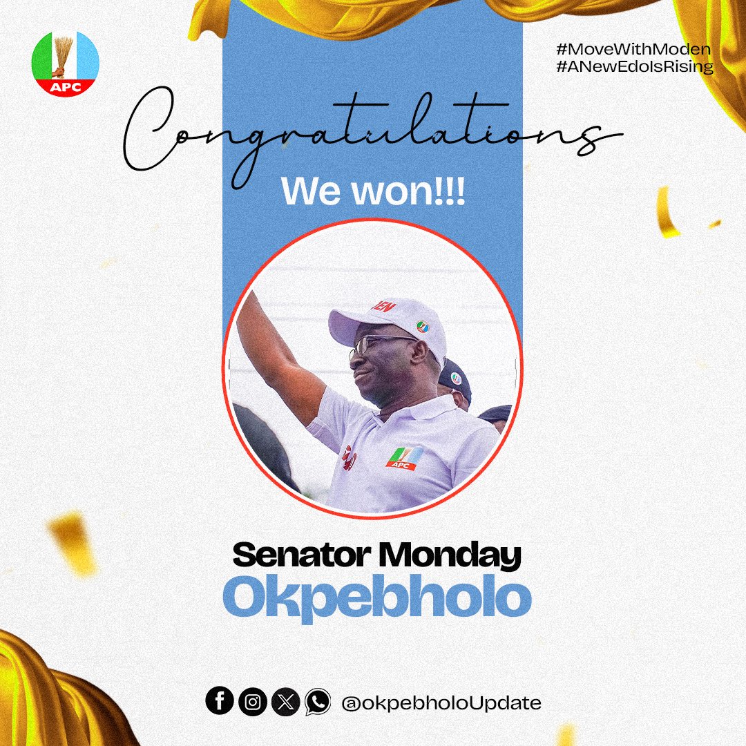 iam_ojoevans's tweet photo. Thank you Edo!
#MoveWithModen
#ANewEdoIsRising https://t.co/c2NUMfnSFa