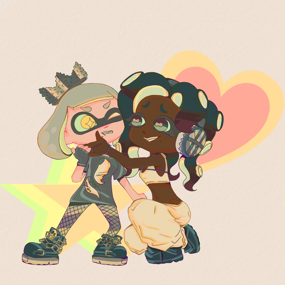 yey22194's tweet photo. My pookies didn't win😞#splatoon #teampresent #GrandFestival #Splatoon3 #perl #marina https://t.co/00gW3XYBua