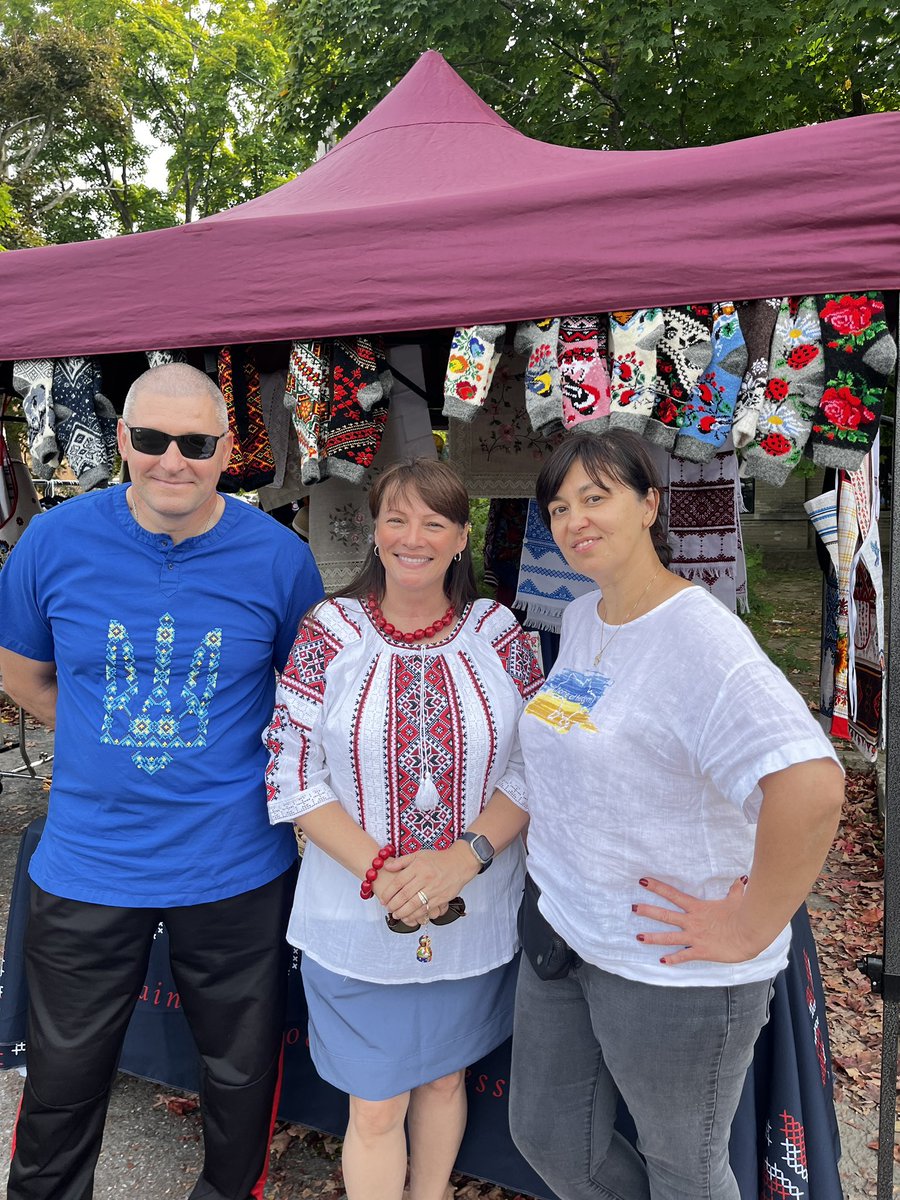 🇺🇦💐🇺🇦 A super afternoon at Ukrainian Fest Lanark County! Amazing food &amp; entertainment with so many in attendance to support the children. An incredibly successful event thanks to wonderful organizers like Olga Ialovenko, Svitlana &amp; all the great volunteers.