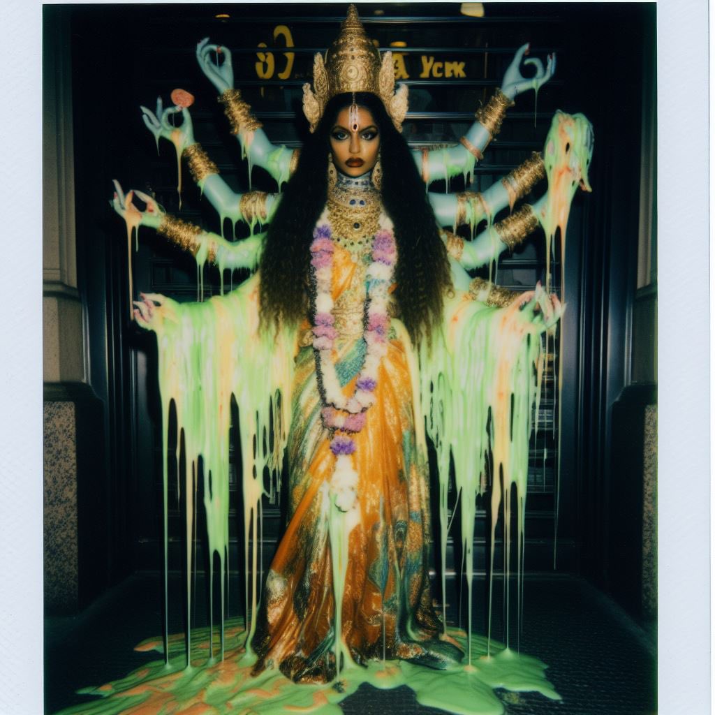 visualspells's tweet image. Aaaah! My debut mint on @objktcom is live! 🦋 Huge thanks to @lalunayelfuego and @JoUncalba for guiding me into the world of Web3. 

My Goddess Blood in the City is here - conjured with AI &amp;amp; visions 🔮

6/10 editions
3 XTZ

Take a look 👉🏽 objkt.com/tokens/KT1SpQP…