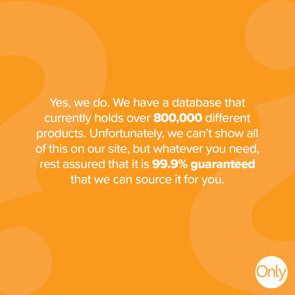 "I can't find what I'm looking for on your website. Do you do other products?" 

The simple answer is here, "Yes, WE DO!" 

Have any questions for us? Contact us via free-call or send us an email! #faqs #promotionalproducts