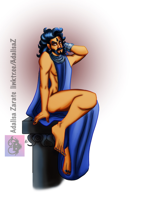 luxshine's tweet image. If you have seen #Salaar, you know this is how #Varada would totally try to seduce #Deva... and it would totally WORK.
I'm still trying to get the money I need to fix my monitor, BTW. I have 17 spots left, from $40 dlls for either couples, half body, or one char, full body.