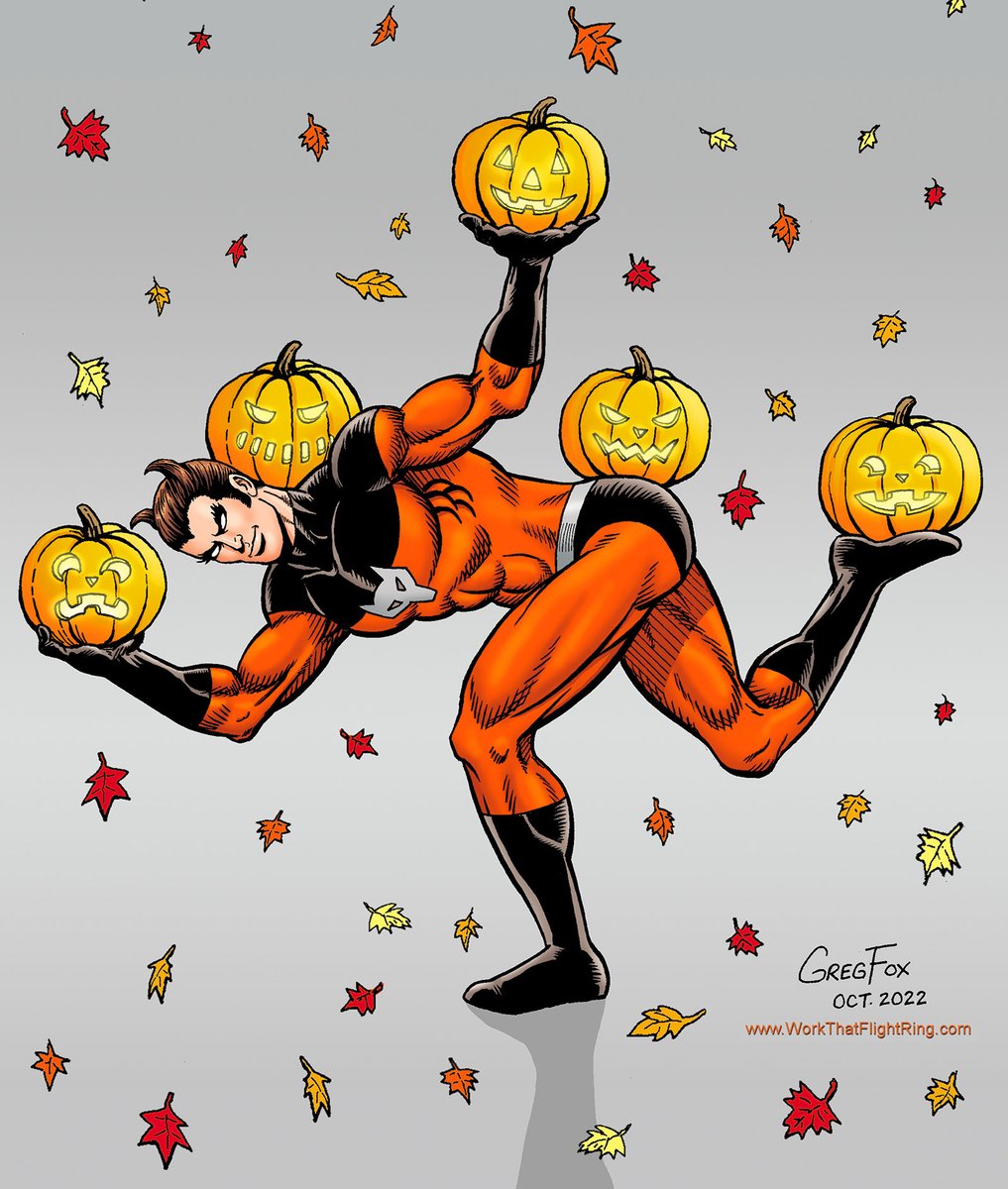 KyleComics's tweet photo. Happy First Day of Fall! (My drawing of Timber Wolf that ended up being the cover for #Interlac # 279)🍁🍂🌽🧛🍃🎃 #LegionOfSuperheroes #Legion #LSH #DCcomics #TimberWolf #BrinLondo #Zoon #dcuniverse #Autumn #Fall #FirstDayofFall #1stDayofFall #FallingLeaves #Foliage #Fall2024 https://t.co/p31CGB3jpT