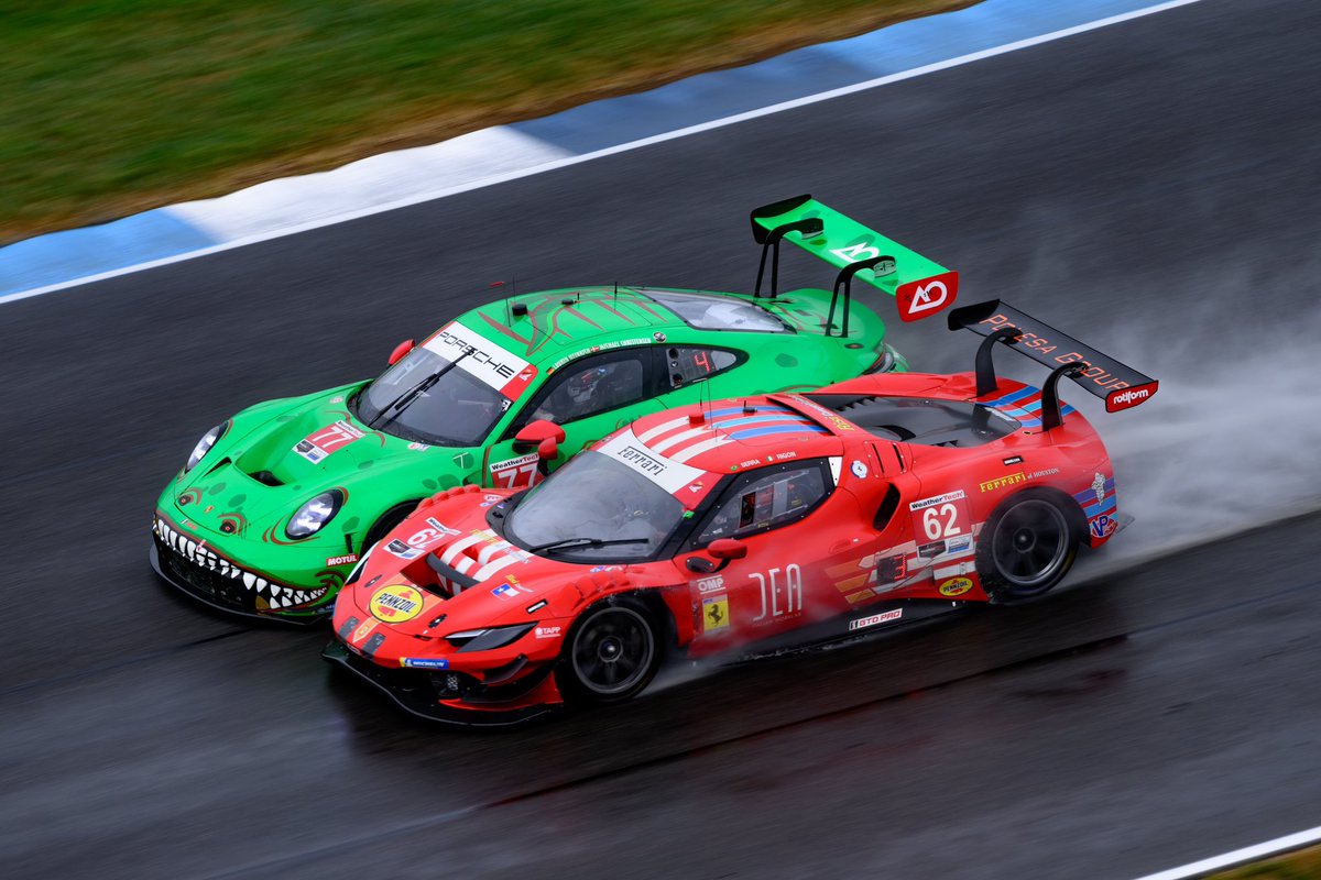 AORacingUSA's tweet photo. Get that gold tooth ready! Rexy WINS at @IMS! What a drive by @laurinheinrich_ and @ChristensenMK, and stellar work by the team in the pits! Still points leaders in @imsa! https://t.co/uUtyRYhojR