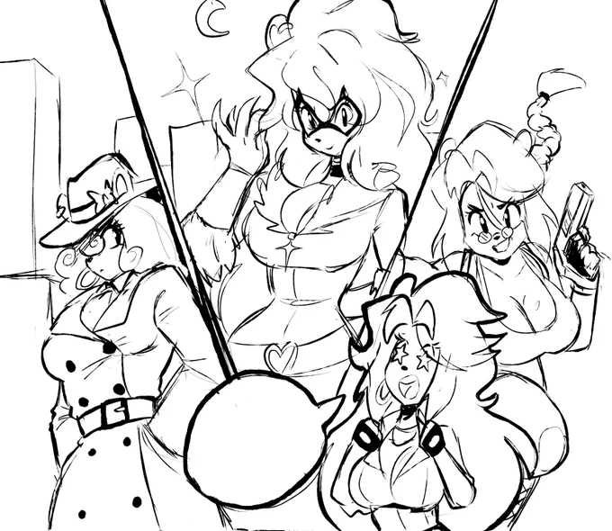 I am FINALLY back to cooking on issue 2 of Helene and Hampt! 