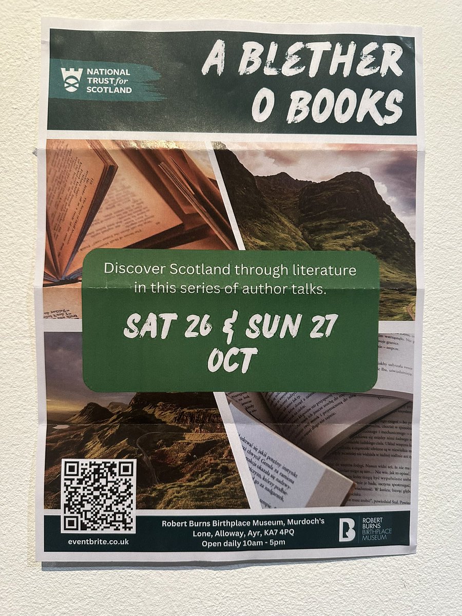 Dr Lynn I. Wilson FRSA (@lynniwilson) on Twitter photo Out in #Ayrshire this weekend and spotted an interesting event for October #abletherobooks #nationaltrustforScotland <a href="/N_T_S/">National Trust for Scotland</a> Out in #Ayrshire this weekend and spotted an interesting event for October #abletherobooks #nationaltrustforScotland <a href="/N_T_S/">National Trust for Scotland</a>