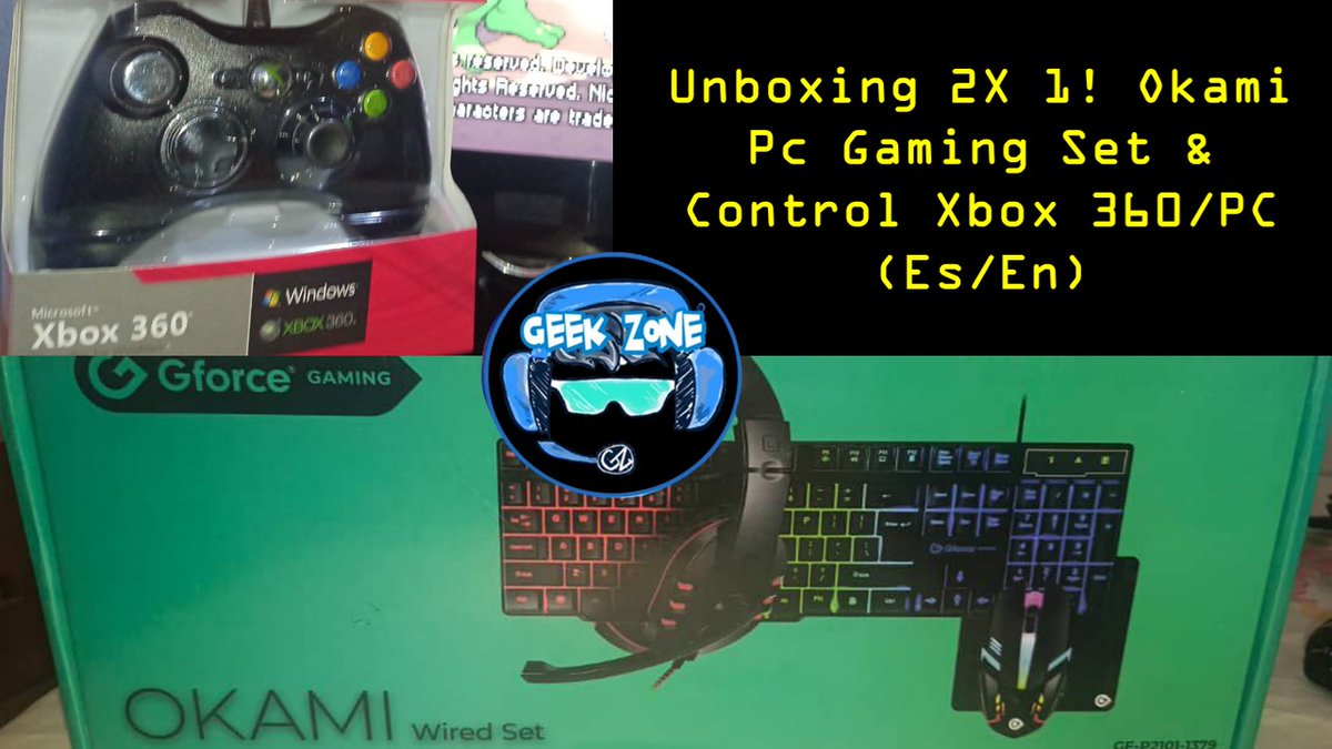 Astreon3's tweet image. 1/3🧵
Greetings #geekzone community! Today I share with you 2 unboxings of items for my nephew&apos;s new PC! #videogames.