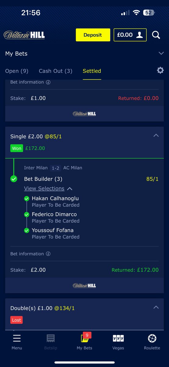 rob17057221's tweet photo. @garydoc777 I had already took the money out and then got another bet up on the inter Milan game which they’ve took the money off me because they fucked up and paid the arsenal bet out https://t.co/MT5mjdWgQJ