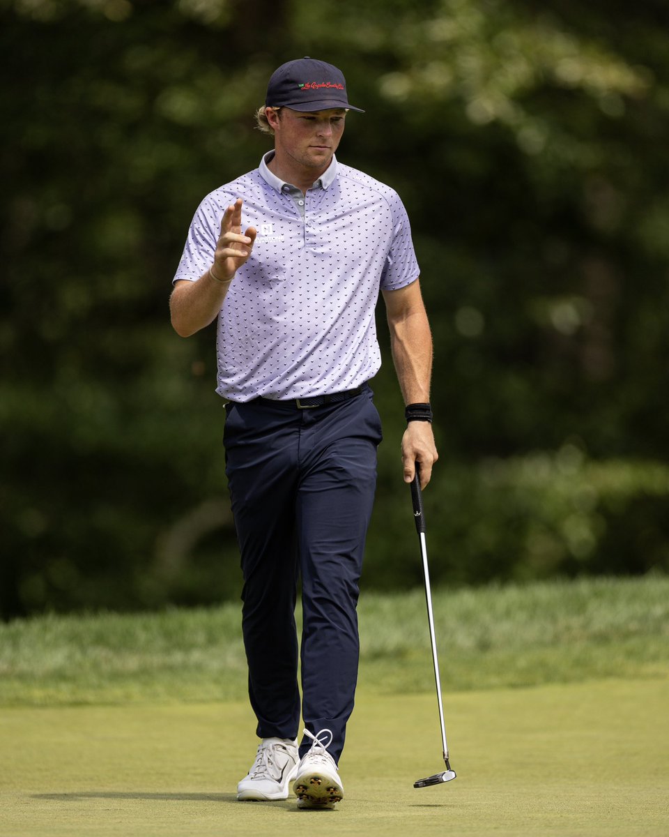 A breakthrough win for <a href="/frankiecapan/">Frankie Capan III</a>! 

The 24-year-old separated himself from a packed leaderboard with a final round 70 to secure his first Korn Ferry Tour win at the Nationwide Children’s Hospital Championship. #BeyondDriven #TeamTaylorMade
