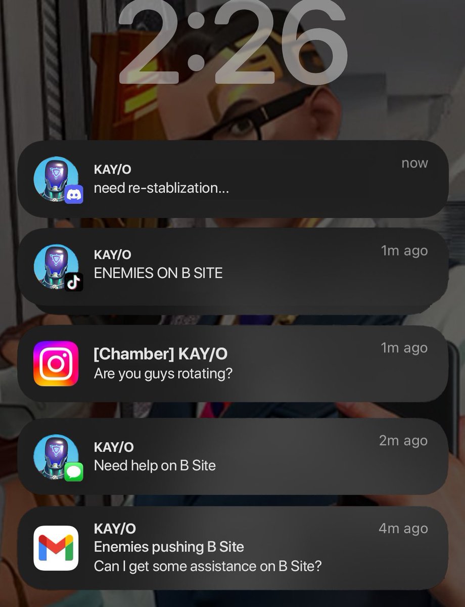 Can someone please check on my guy 😭