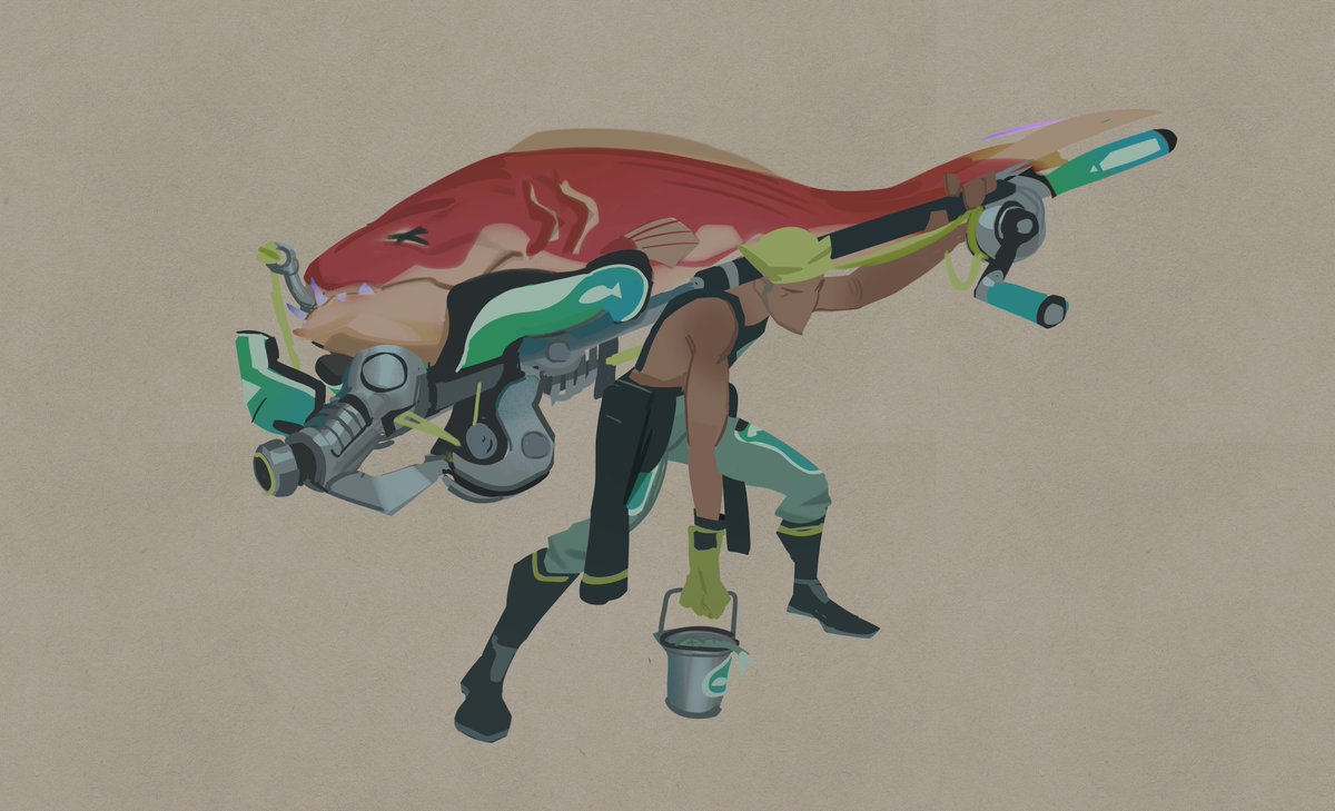 Quick character explorations! I kept things looser for this exercise and tried to find some cool characters and themes