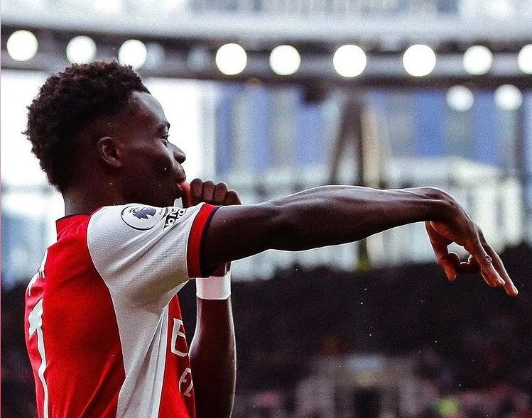 Bukayo Saka has assisted in 5 consecutive PL games. 

Record is held by Mesut Özil – 7 games (26 September – 21 November 2015).

Games to beat this record:
▫️ Leicester (h)
▫️ Southampton (h)
▫️ Bournemouth (a)