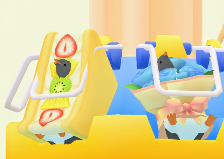 オチる、って、カイカン、ね、、、 #ペンギンの島