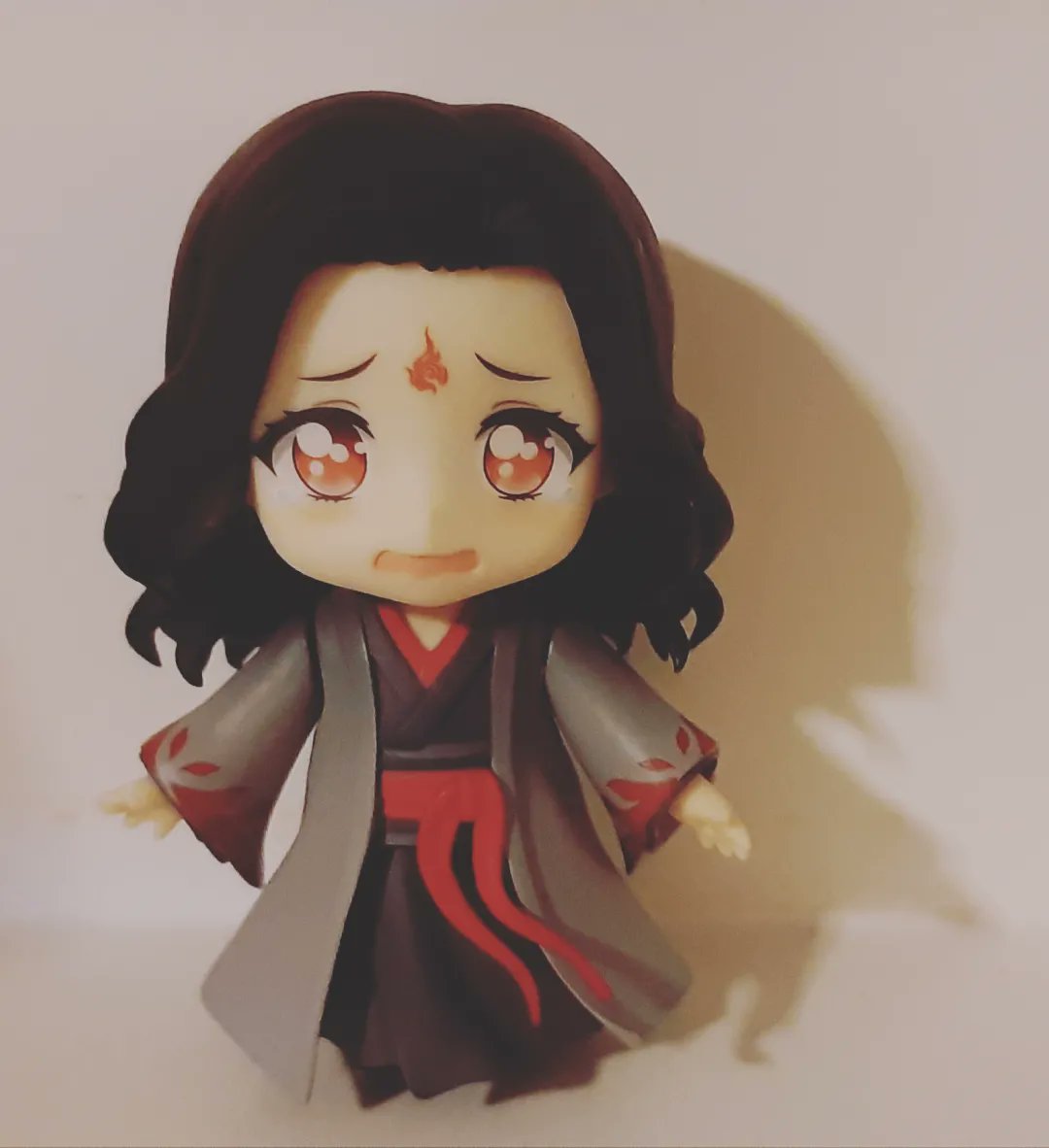 J_NendoProjects's tweet photo. "Shizun!" 🥺

All parts assembled and test day for custom Luo Binghe. 
Robe alterations still to be done. 

Is it just me or feels long wavy hair Luo Binghe just more canon? 🤔😍

#svsss #luobinghe  #thescumvilliansselfsavingsystem https://t.co/3LCOAdNrWy