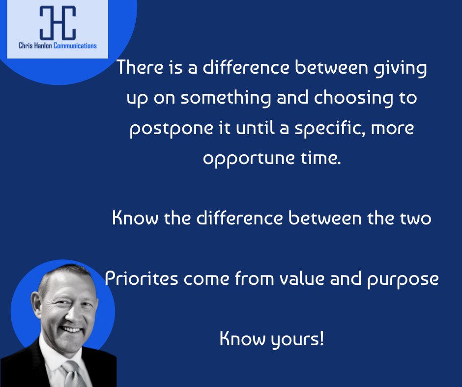 If you don't have clarity on what you want to accomplish and why, then decision making can become difficult.