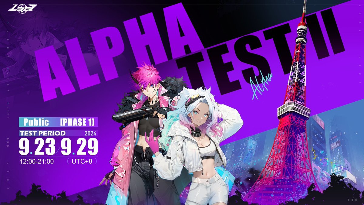 🎁本推文速速抽4個 L3E7 的 Alpha Test Code🎁
我明天睡醒就開獎！

🕹️測試時間在 9/23 - 9/29 為期6天
🎁獎勵: 二代白, 星塵
❗️當然遊玩本身是 Holder 或是需要有 Code 才能

參加方式🔽 (推特抽3個 TG抽1個)
1. 關注 <a href="/yihan0202/">Han🎩</a> &amp; <a href="/L3E7_Official/">L3E7</a> 
2. Like &amp; RT &amp; 隨意評論
3. 加入TG群: