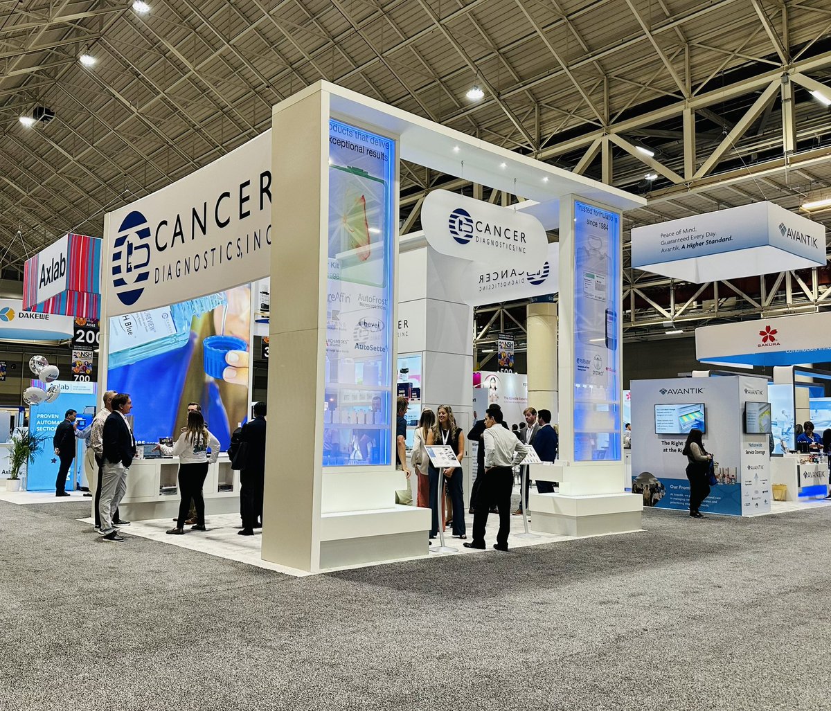 CancerCDI's tweet image. National Society of Histotechnology (NSH) day one was great-!-thank you for stopping by😃 #cancerdiagnostics
#tissuemarkingdye
#histology