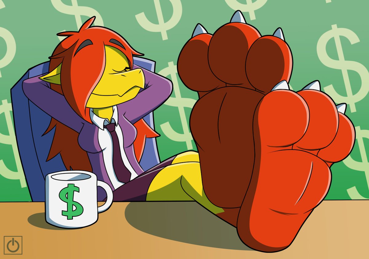 She's working hard! ...Or hardly working? Either way, she's bringing in the big bucks! 

Gift pic for <a href="/SkonczonyP/">SkonczonyKretyn</a>